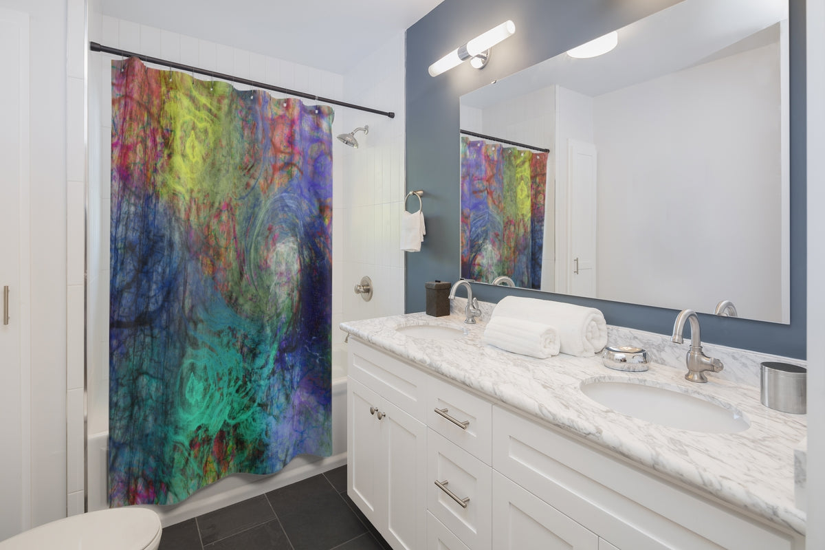 "Flow" - Shower Curtain