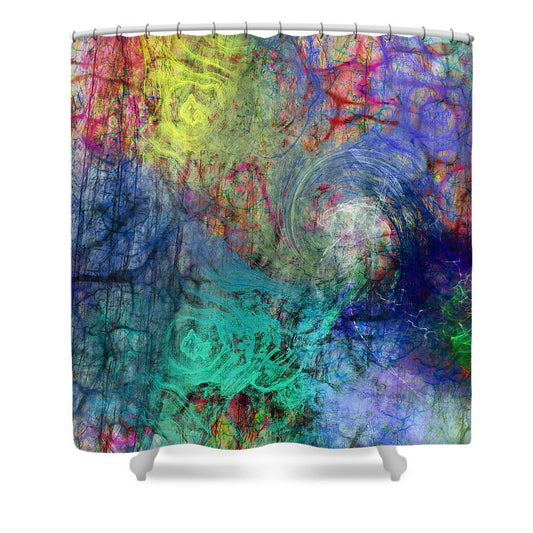 "Flow" - Shower Curtain